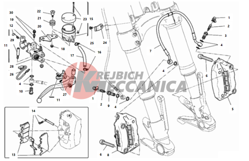 FRONT BRAKE SYSTEM