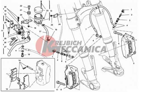 FRONT BRAKE SYSTEM