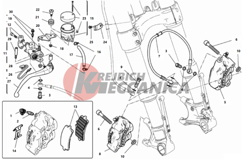 FRONT BRAKE SYSTEM