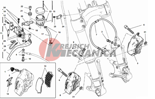 FRONT BRAKE SYSTEM