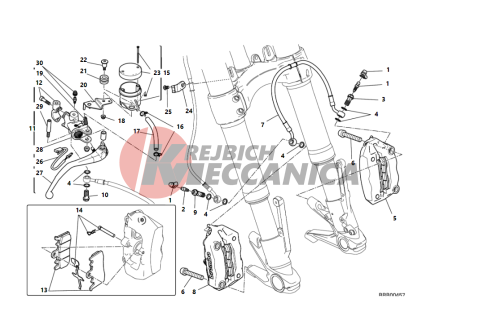 FRONT BRAKE SYSTEM