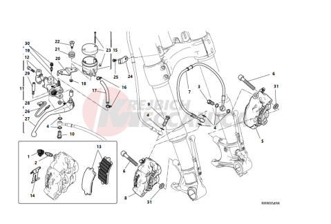 FRONT BRAKE SYSTEM