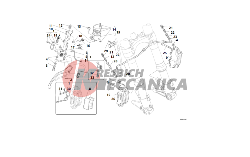 FRONT BRAKE SYSTEM