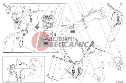 FRONT BRAKE SYSTEM