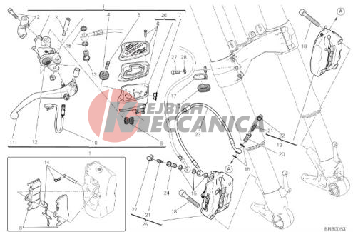 FRONT BRAKE SYSTEM