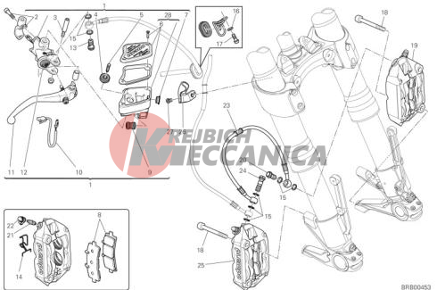 FRONT BRAKE SYSTEM