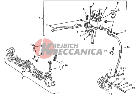 FRONT BRAKE SYSTEM