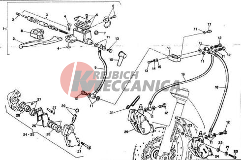 FRONT BRAKE SYSTEM