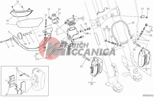 FRONT BRAKE SYSTEM