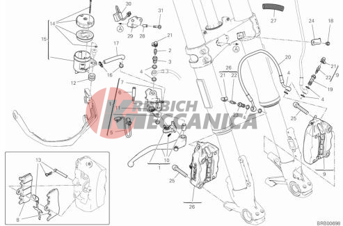 FRONT BRAKE SYSTEM