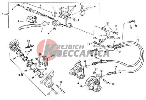 FRONT BRAKE SYSTEM