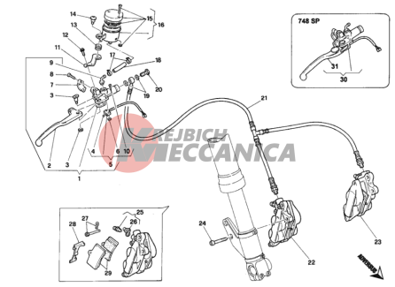 FRONT BRAKE SYSTEM