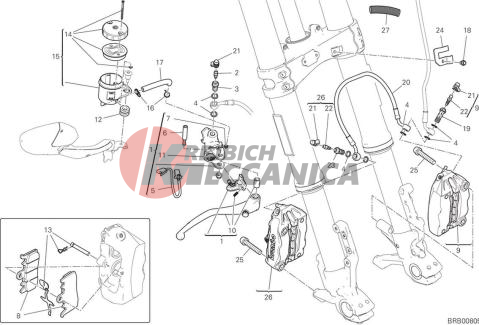 FRONT BRAKE SYSTEM