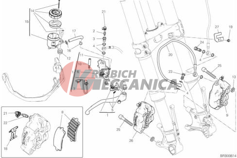 FRONT BRAKE SYSTEM