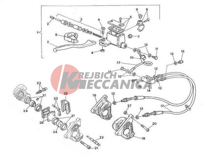 FRONT BRAKE SYSTEM