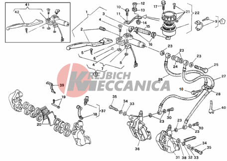 FRONT BRAKE SYSTEM DM 012263