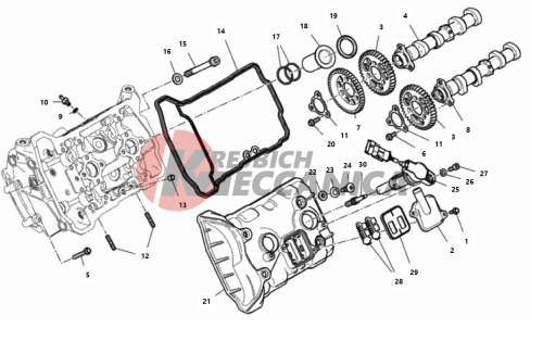 FRONT HEAD - TIMING SYSTEM