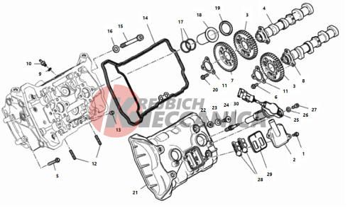 FRONT HEAD - TIMING SYSTEM