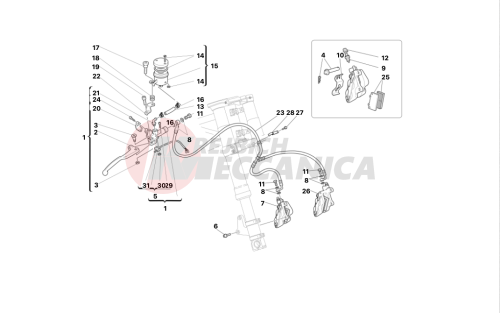 FRONT HYDRAULIC BRAKE