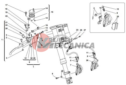 FRONT HYDRAULIC BRAKE