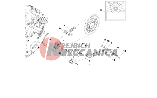 FRONT SPROCKET - CHAIN