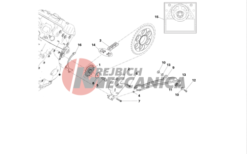 FRONT SPROCKET - CHAIN