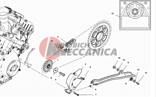 FRONT SPROCKET- CHAIN 2