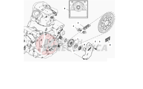 FRONT SPROCKET - CHAIN