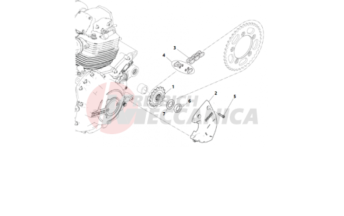 FRONT SPROCKET - CHAIN