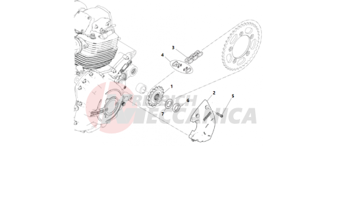 FRONT SPROCKET - CHAIN