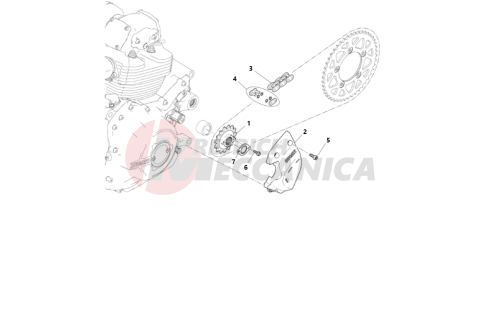 FRONT SPROCKET - CHAIN