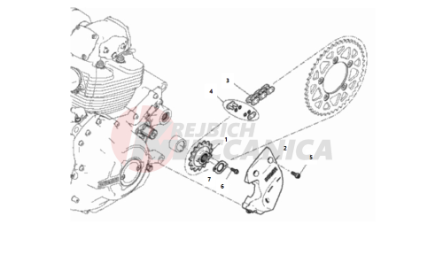 FRONT SPROCKET - CHAIN