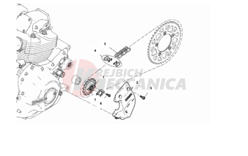 FRONT SPROCKET - CHAIN