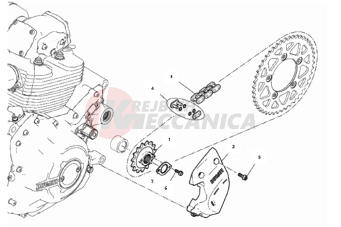 FRONT SPROCKET - CHAIN