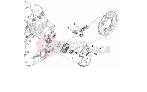 FRONT SPROCKET - CHAIN