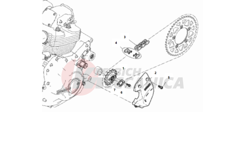 FRONT SPROCKET - CHAIN