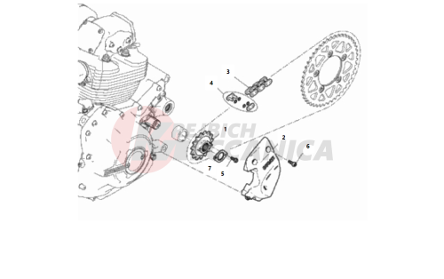 FRONT SPROCKET - CHAIN