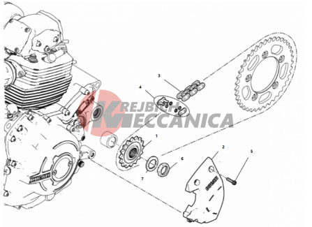 FRONT SPROCKET - CHAIN