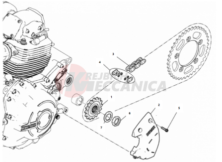 FRONT SPROCKET - CHAIN