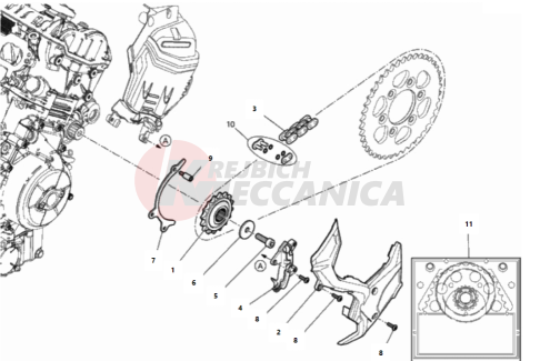 FRONT SPROCKET - CHAIN