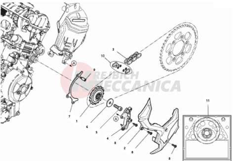 FRONT SPROCKET - CHAIN