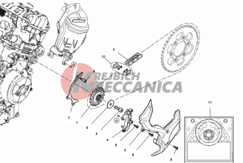 FRONT SPROCKET - CHAIN