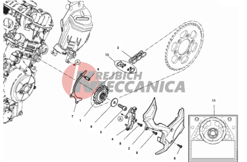 FRONT SPROCKET - CHAIN