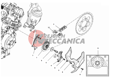 FRONT SPROCKET - CHAIN