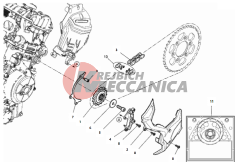 FRONT SPROCKET - CHAIN