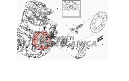 FRONT SPROCKET - CHAIN