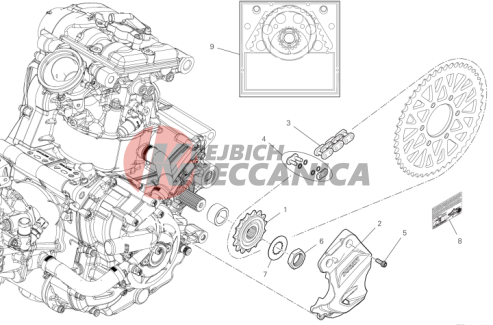 FRONT SPROCKET - CHAIN