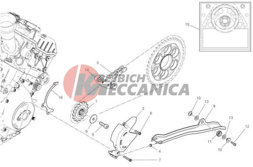 FRONT SPROCKET - CHAIN