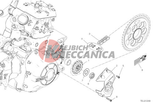 FRONT SPROCKET - CHAIN