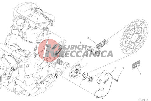 FRONT SPROCKET - CHAIN